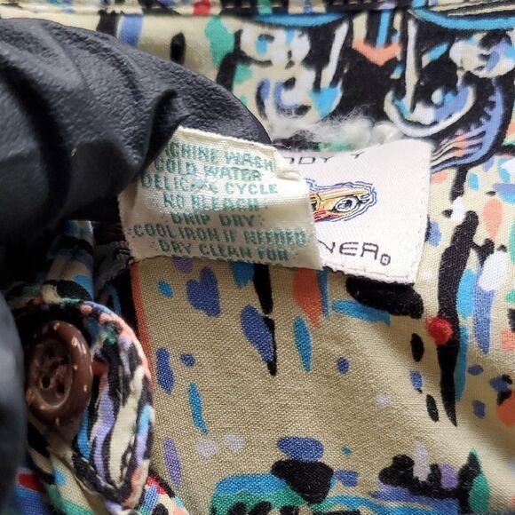 ART OF EDDY REYN SPOONER | MEDIUM MEN'S VTG SHORT SLEEVE HAWAIIAN SHIRT - Picture 3 of 15